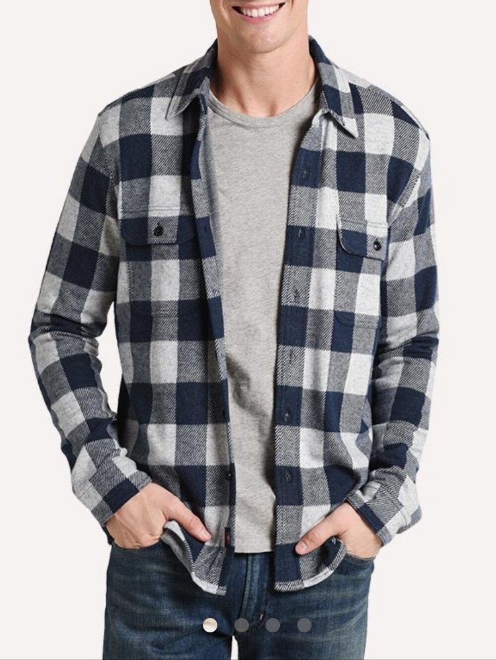 Faherty Brand Men's XL Legend Sweater Shirt - Style MKF1911-ARB